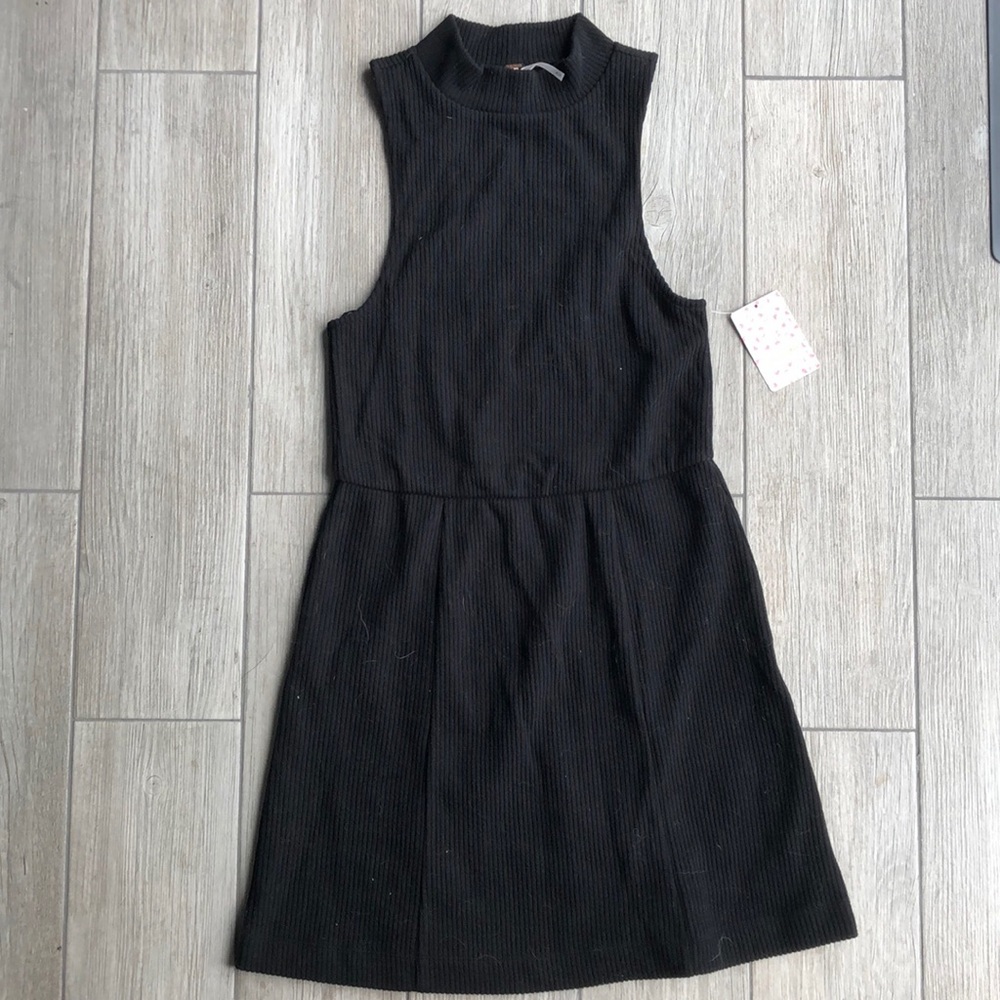 Free people high neck black dress